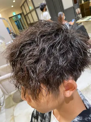 ショート パーマ メンズ CIEL天六店 三上春のヘアスタイル