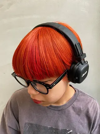 ショート カラー Ryo リョウのヘアスタイル