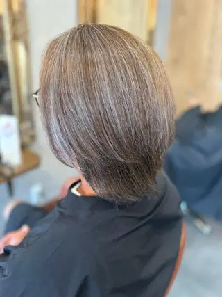 カラー メンズ ナギサ 🐶のヘアスタイル