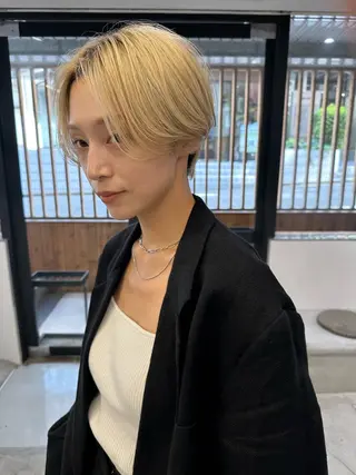 ショート 骨格診断で絶対可愛い ✨丸みショート✨凌弥のヘアスタイル