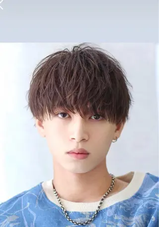 ショート メンズ 【無料カットモデル】 塙 明日斗のヘアスタイル