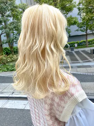 セミロング カラー Chérie所属・Chérie 渋谷/カラーサロンのヘアスタイル
