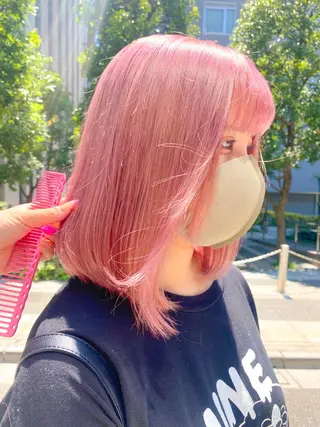 ミディアム Chérie所属・Chérie 渋谷/カラーサロンのヘアスタイル