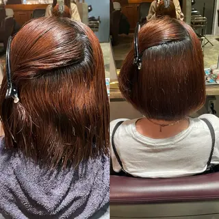 ショート saya 🧸 カット/縮毛矯正のヘアスタイル