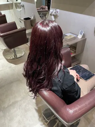 セミロング カラー ヘアアレンジ 小野寺祐希人 Calbariのヘアスタイル