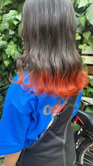 ロング レイヤーカット/ 透明感カラーmikuのヘアスタイル