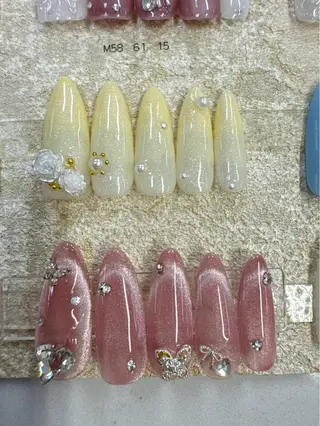 ネイル クイーンズネイル銀座所属・中山 芳美のネイルデザイン