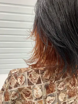 ミディアム カラー TAKUMI .のヘアスタイル
