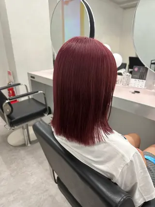 ミディアム カラー ✨武内凌太✨ 複雑履歴/ムラ修正のヘアスタイル