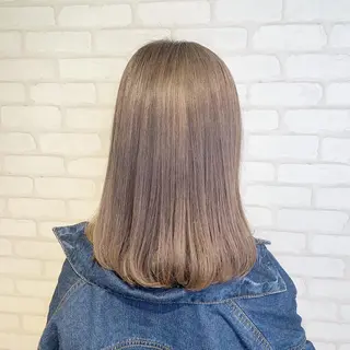 ミディアム カラー ヘアアレンジ ✨艶髪✨透明感✨ 山内大樹のヘアスタイル