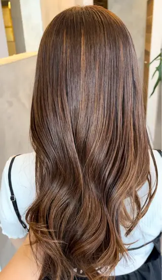 ロング カラー Salon de  COCO所属・Yuka /ツヤカラー✨のヘアスタイル