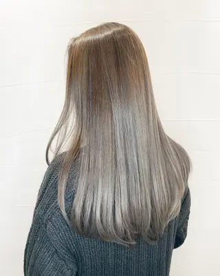 ロング カラー ⚡️メンズ/波巻き/ 片岡篤宣/水戸⚡️のヘアスタイル