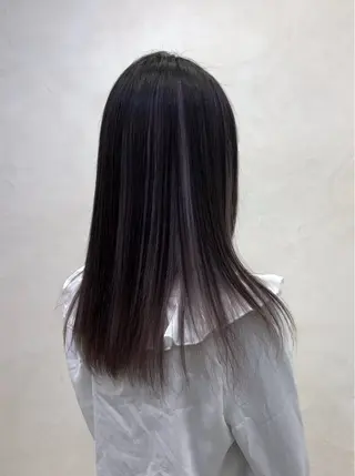 ロング カラー 佐藤 凜大のヘアスタイル