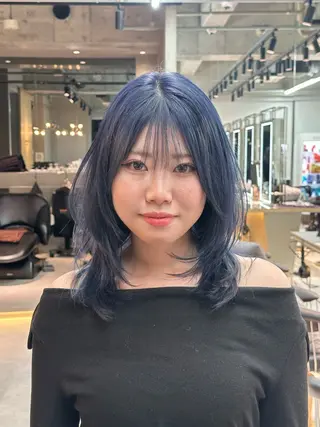 カラー 🎀Rimi୨୧ ✨艶✨color🎀のヘアスタイル