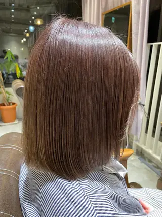ショート カラー ヘアアレンジ 柳井 準平のヘアスタイル