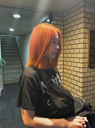 ミディアム カラー Seeknext // Rukaのヘアスタイル