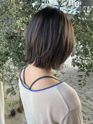 ミディアム 透明カラー/レイヤー misaki °*のヘアスタイル