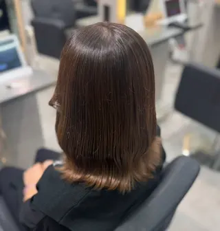 ミディアム ゆめか /Lapis福岡今泉のヘアスタイル