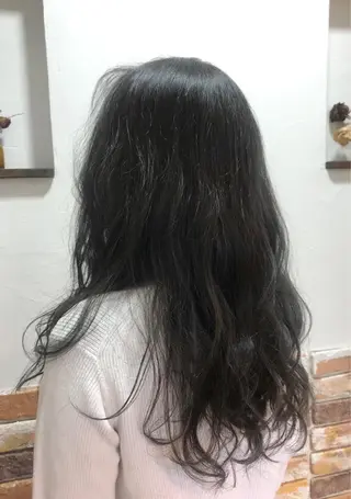 ロング カラー 💙あかみね 💙(mine)のヘアスタイル