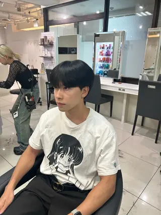 ショート 【縮毛矯正/レディー スカット】美涼🎀のヘアスタイル