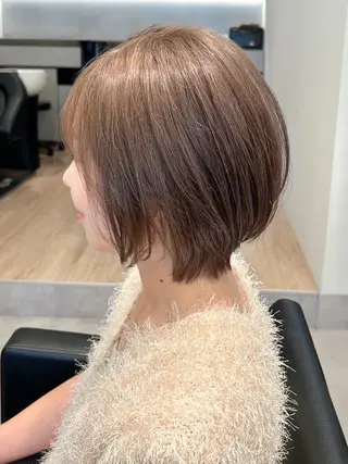 ショート カラー Le  soup所属・粟田 剛史のヘアスタイル