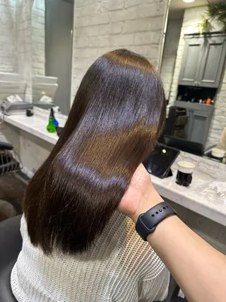ロング issa academyのヘアスタイル