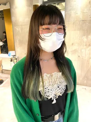 ロング すぎもと さき⚡️ 朝ラク・*パーマのヘアスタイル