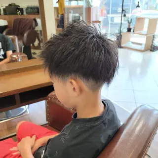 メンズ キッズ 中川 秀明のヘアスタイル