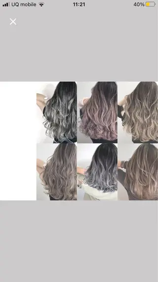 ロング カラー hair salon mementoのヘアスタイル