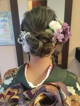 ヘアアレンジ okuda yuukiのヘアスタイル