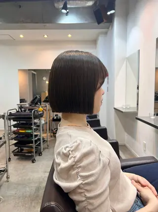 ショート レイヤーカット /神野楓のヘアスタイル