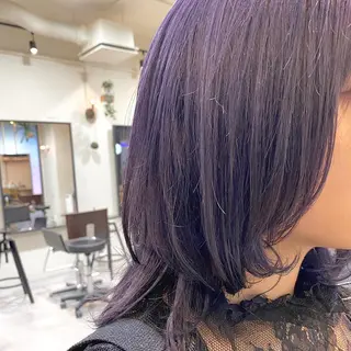 ミディアム カラー ヘアアレンジ tane.所属・【ダメージレス施術】 【透明感】北村 拓也のヘアスタイル