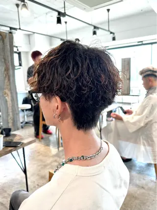 パーマ メンズ 骨格補正施術/メンズ 専門美容師/YUYAのヘアスタイル