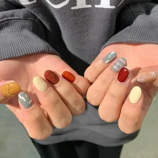 ネイル LETTER_& SAKIのネイルデザイン