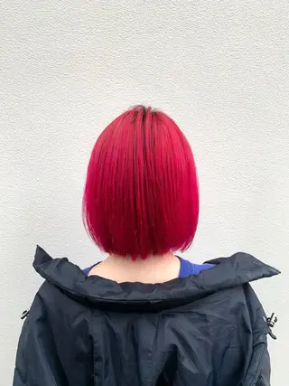 ショート カラー ヘアアレンジ 〽️magico/ ウルフDaiki〽️のヘアスタイル