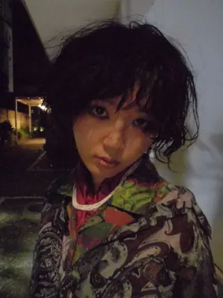 ミディアム カラー パーマ ヘアアレンジ marino マリノのヘアスタイル