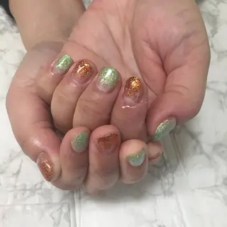 ネイル 自爪育成/深爪矯正 mikiのネイルデザイン