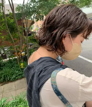 ショート パーマ パーマ/ボブ/ レイヤー/豊浦翔太のヘアスタイル