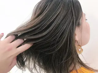 ミディアム カラー レイヤーカット/艶髪 🎀笠原 優花🎀のヘアスタイル