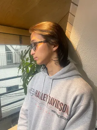 ショート メンズ 🍁ニュアンスパーマ .ショート🍁陸来のヘアスタイル