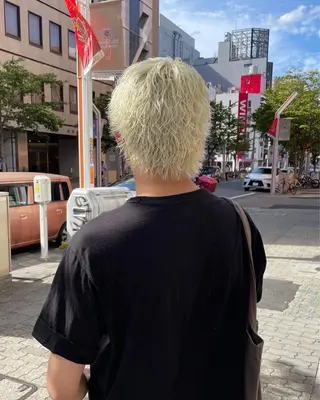 ショート パーマ メンズ 髪質改善ストレート KENTOのヘアスタイル