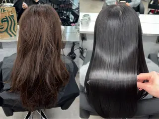ロング カラー パーマ 🌈艶髪/髪質改善 新宿itouのヘアスタイル
