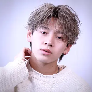 ショート カラー パーマ メンズ ✂︎メンズ特化✂︎ KAYAのヘアスタイル