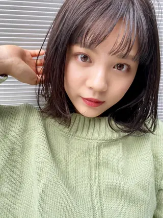 ミディアム カラー GiseL天神カラー 髪質改善/ブリーチのヘアスタイル