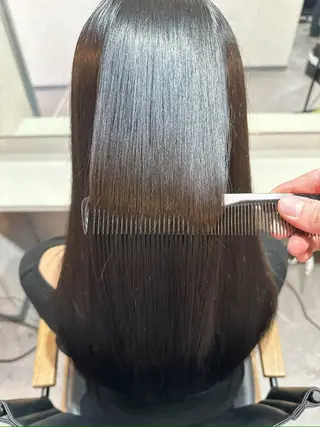 ロング カラー 京都駅/透明感カラー /髪質改善/岩崎拓郎のヘアスタイル