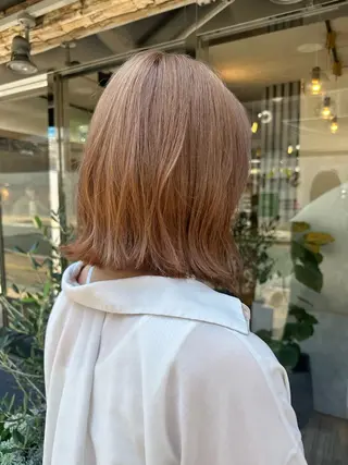 ミディアム カラー sato ayaka ｜透明感カラー🫧のヘアスタイル