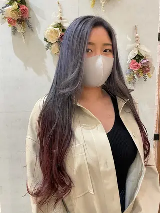 ロング カラー 🩵ANELA東口 齋藤琴音💚のマツエク・マツパデザイン