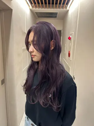 ロング 🐈⬛ブリーチ カラー特化🐈⬛彩のヘアスタイル