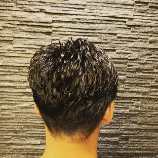 ショート メンズ ヒロ銀座 バーバーショップ神楽坂所属・ひらお あおとのヘアスタイル