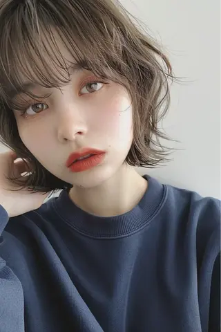 ショート カラー lana hair 新宿/髪質改善/韓国のヘアスタイル